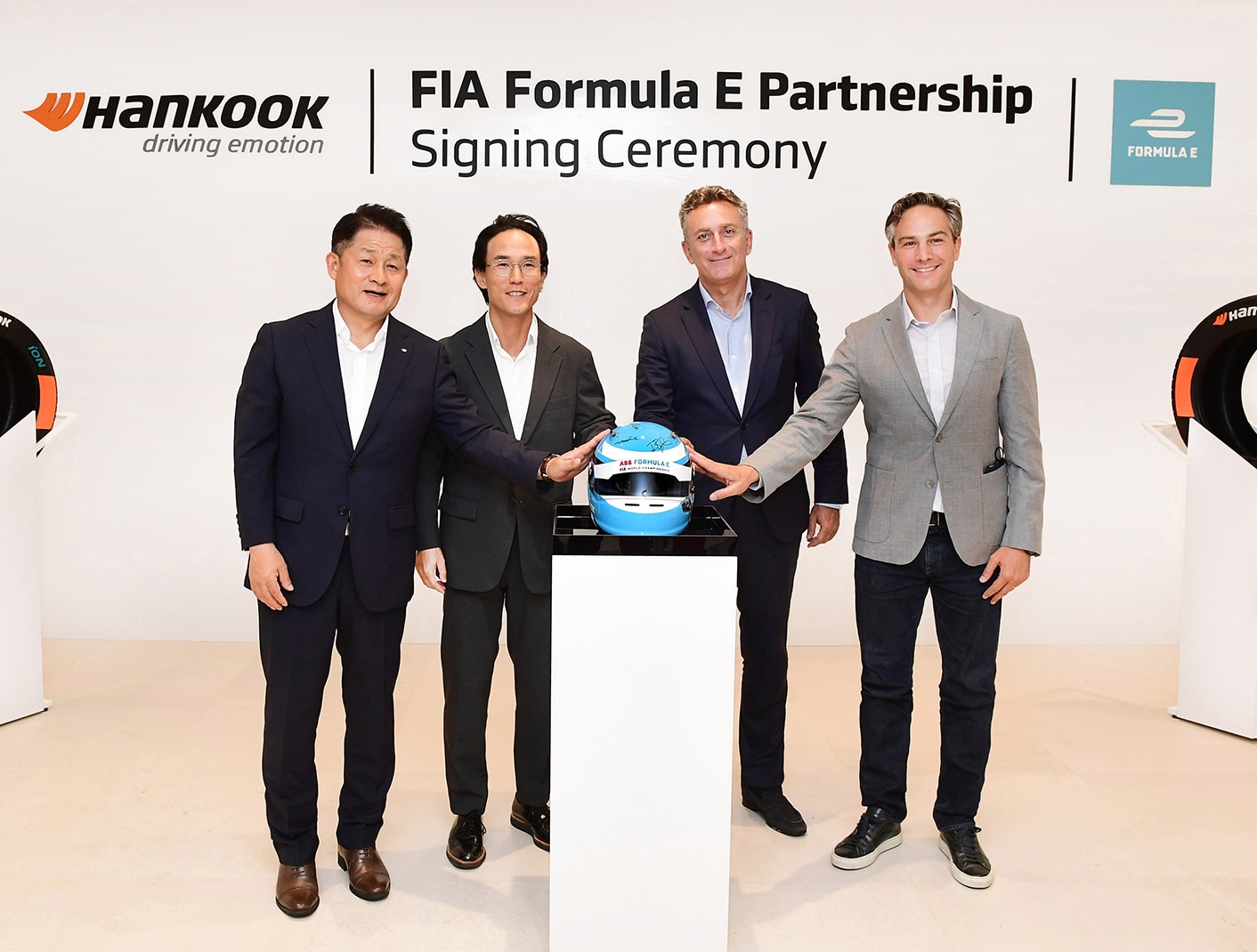 Hankook and Formula E celebrate partnership launch